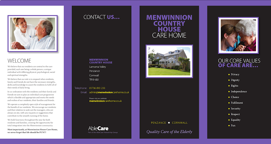 Menwinnion Brochure Page 1